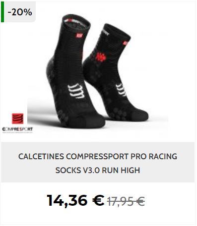 CALCETINES COMPRESSPORT PRO RACING SOCKS V3.0 RUN HIGH