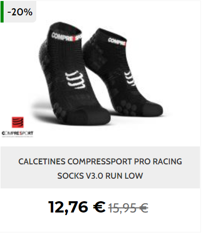 CALCETINES COMPRESSPORT PRO RACING SOCKS V3.0 RUN LOW