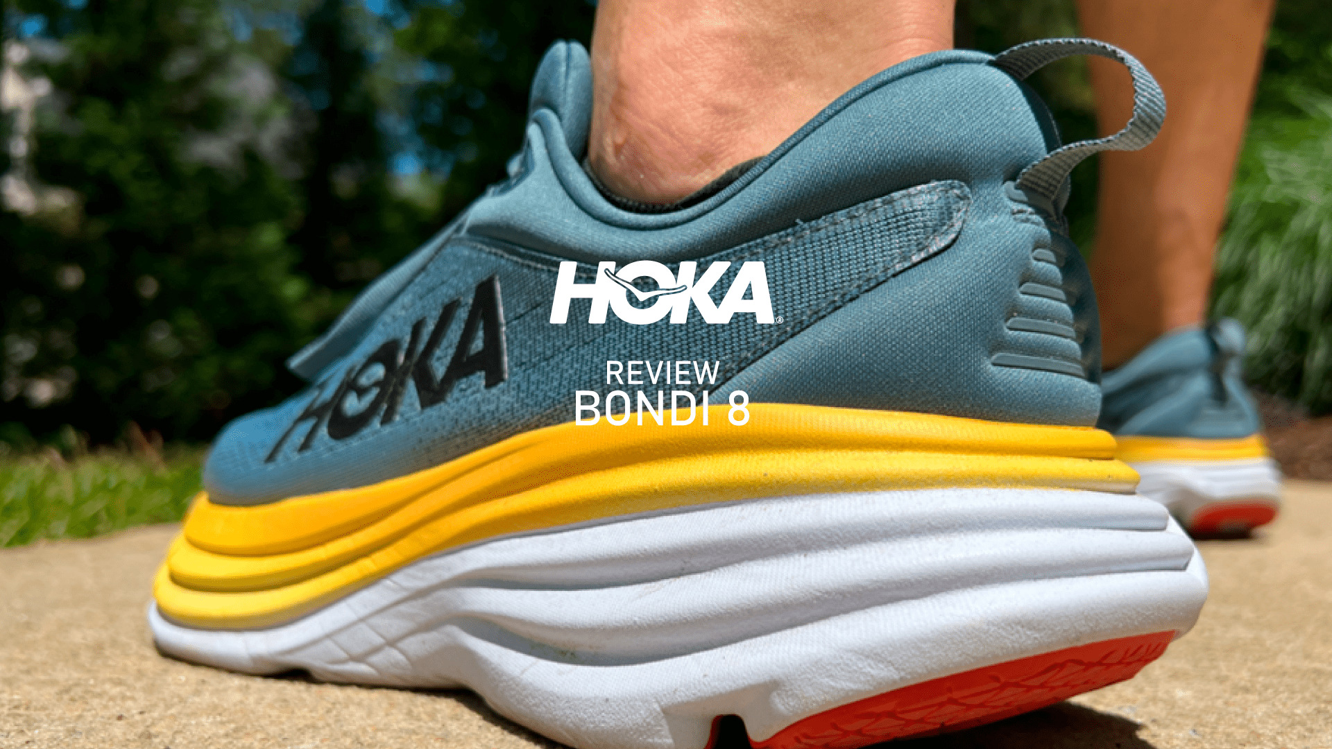 Tenis Hoka Running BONDI 8 Gris Hombre