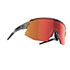 2707 - TRANSPARENT DARK GREY FRAME/BROWN WITH RED MULTI LENS