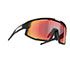 1007 - MATT BLACK FRAME/BROWN WITH RED MULTI