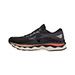 6809 - BLACK / QUICKSILVER / HOT CORAL