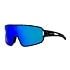 1100 - NEGRO PUNTEADO – LENTE AZUL OSCURO