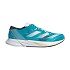 6615 - Lucid Cyan / Cloud White / Bright Red